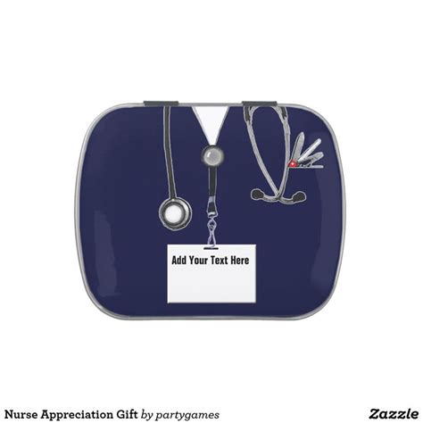 Nurse Appreciation T Candy Tin Zazzle Nurse Appreciation Ts Appreciation T Ts