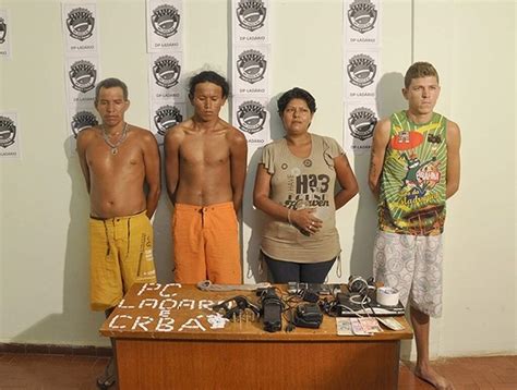 Em Ladário polícia fecha bocas de fumo e prende quatro pessoas