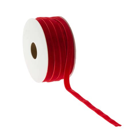 Fluweel Lint Rood 9mm X 20m Rotim Verpakkingen You Carry We Care