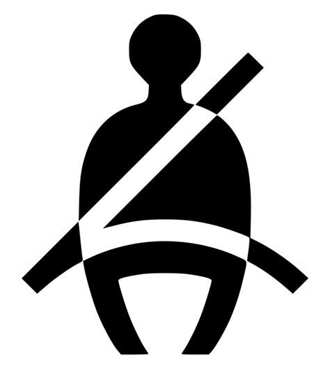 Seat Belt Icon At Vectorified Collection Of Seat Belt Icon Free