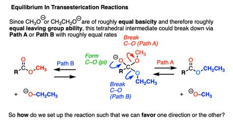 Transesterification Master Organic Chemistry