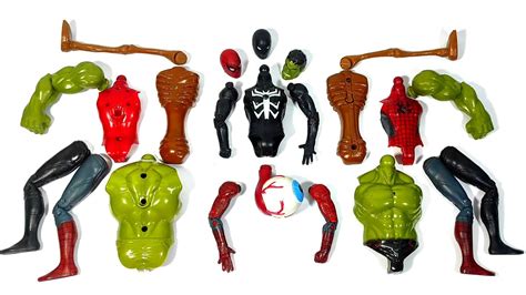 Merakit Mainan Siren Head Vs Spider Man Miles Morales Vs Iron Spider