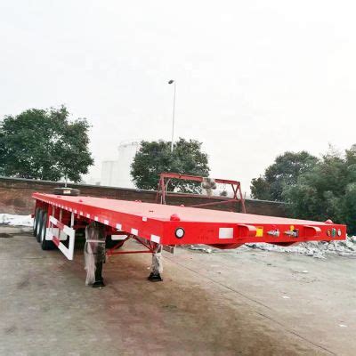 Eje Remolque Coche Remolque Cimc Tri Axle 60t De 40 Pies De