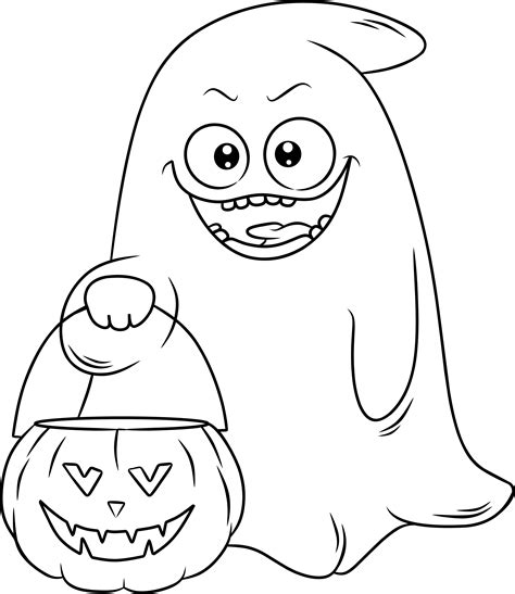 Coloriage Halloween Des Dessins Effrayants Colorier Pour Petits Et