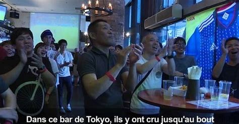 Vidéo Mondial 2018 à Tokyo les supporters japonais déçus mais fiers