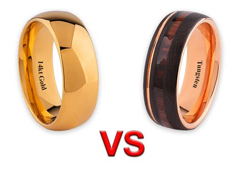 Gold Vs Tungsten Wedding Bands Which Is Better