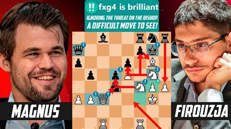 Magnus Carlsen Destroyed Alireza Firouzja With Brilliant Bishop Sacrifice Titled Tuesday