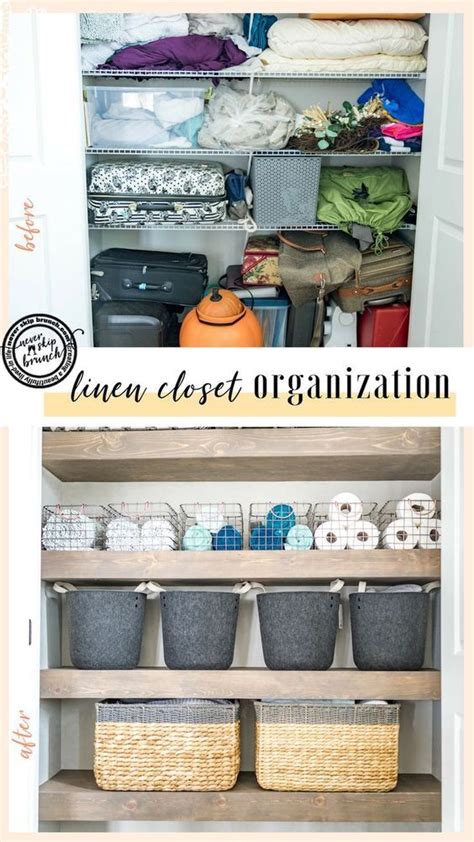 11 Realistic Before And After Decluttering Photos Lady Decluttered Linen Closet Organization