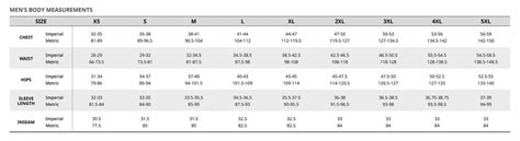 Mens Stormtech Sizing Chart Lifeglow Artistry