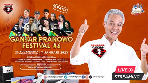 GANJAR PRANOWO FESTIVAL 6 YouTube