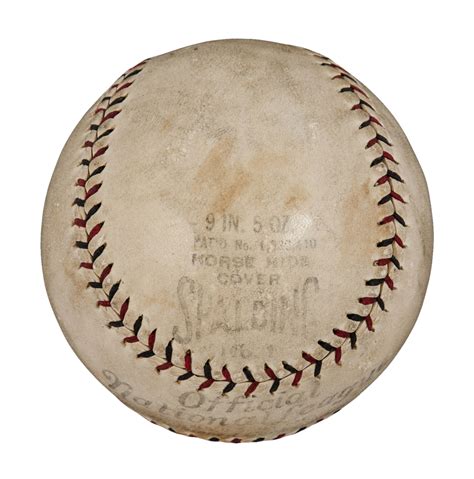 Lot Detail Babe Ruth Lou Gehrig Dual Signed ONL Baseball PSA DNA Graded EX