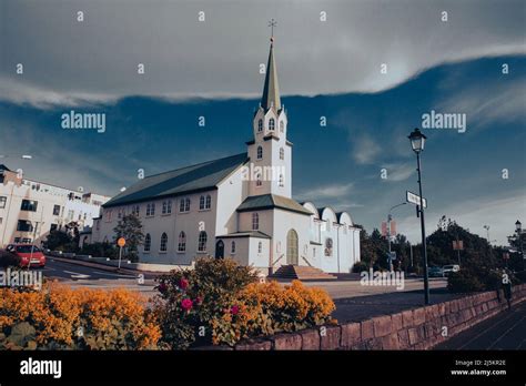 Church in Reykjavik Stock Photo - Alamy