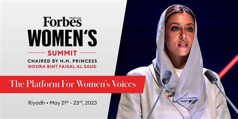 H H Princess Noura Bint Faisal Al Saud To Chair Forbes Middle East Women’s Summit 2023