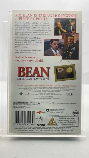 Rowan Atkinson Bean The Ultimate Disaster Movie Vhs Video Tape