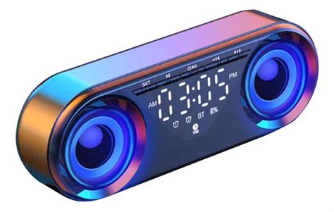 Alto Falante Bluetooth Sem Fio Subwoofer Despertador Parcelamento