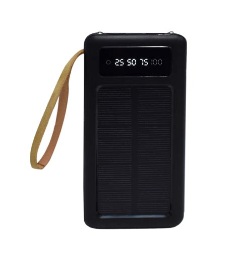 Batería portátil Buytiti 10000 mAh con panel solar Buytiti