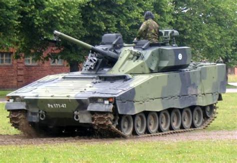 Picture Of The Combat Vehicle 90 Stridsfordon 90 Cv90 Strf 90