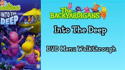 The Backyardigans Into The Deep Menu Walkthrough Youtube