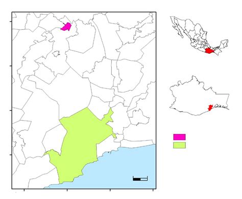 Mapa de ubicación de la zona de estudio Figure 1 Location map of the