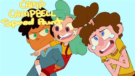 Camp Camp Speedpaint Youtube