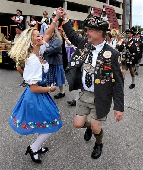 Traditional Oktoberfest Fashions Of The Womans Dirndl Oktoberfest U