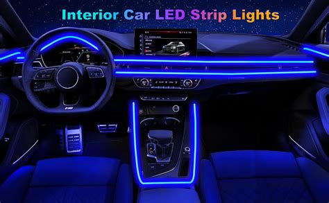 Samgchi Interior Car Lights 5 In 1 Rgb Ambient Lighting