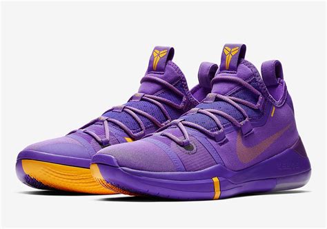 Nike Kobe Ad Lakers Pack Gold Purple Release Info