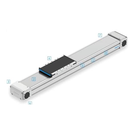 Festo Toothed Belt Axis Elgd Tb Kf Wd Murali Pneumatics