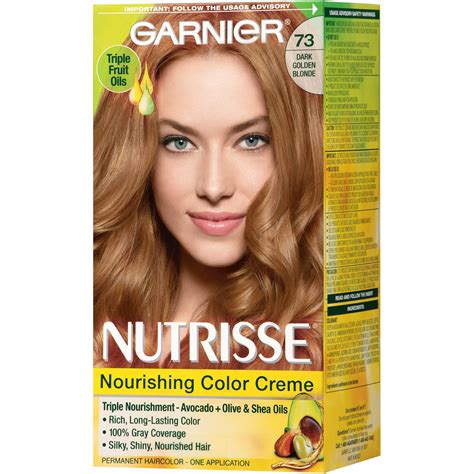 Garnier Nutrisse Nutritiva De Color Creme Hair Color 73 Oscuro Rubio