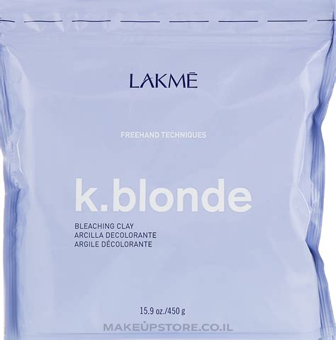 Makeupstore co il Lakme K Blonde Bleaching Clay חימר מבהיר
