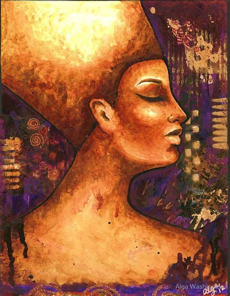 Queen Of The Nile By Alga Washington Queen Art Painting Art