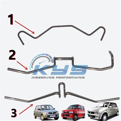 Price For Pc Bijifront Wheel Disc Brake Pad Caliper Clip Perodua