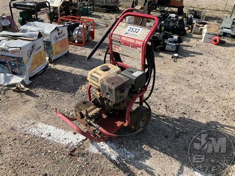 Excell Pro Series Pressure Washer Jeff Martin Auctioneers Inc