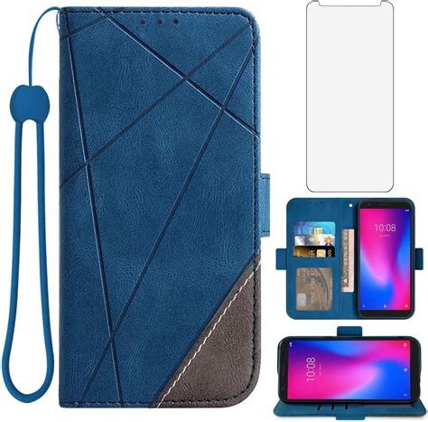 Amazon Asuwish Compatible With Zte Avid Z Cc Wallet Case