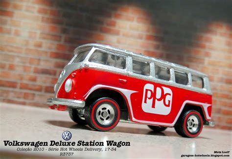 Garagem Hot Wheels Volkswagen Deluxe Station Wagon Kombi