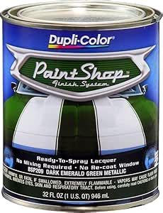 Amazon Dupli Color BSP209 Dark Emerald Green Metallic Paint Shop