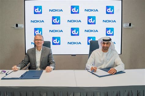 Du And Nokia Launch A Partnership To Boost Uae Employees Skill Sets