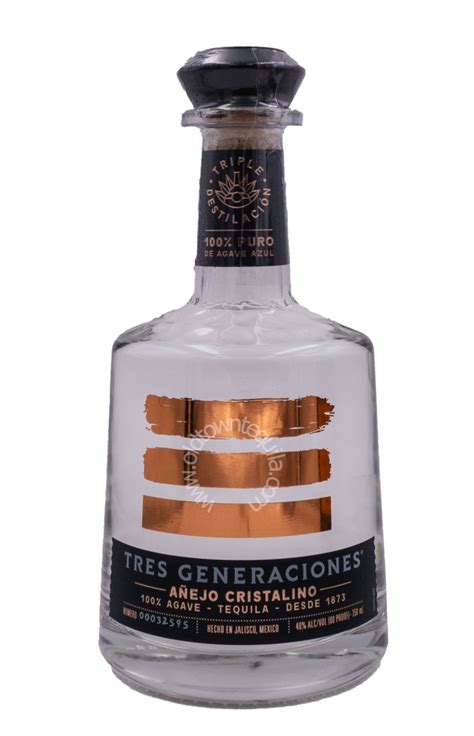 Tres Generaciones Añejo Cristalino Tequila Old Town Tequila