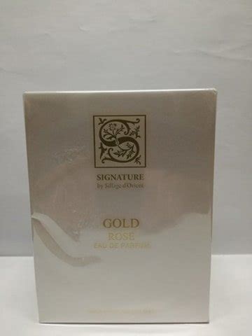 Signature Sillage D Orient Gold Rose Woda Perfumowana 100 Ml 15 Ml