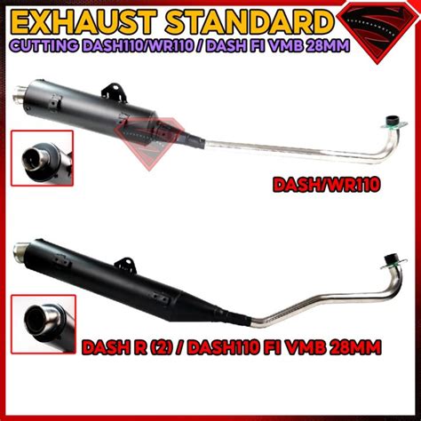 EXHAUST CJ IPOH BIKE HONDA DASH FI DASH110 W110R DASH R 2 NEW