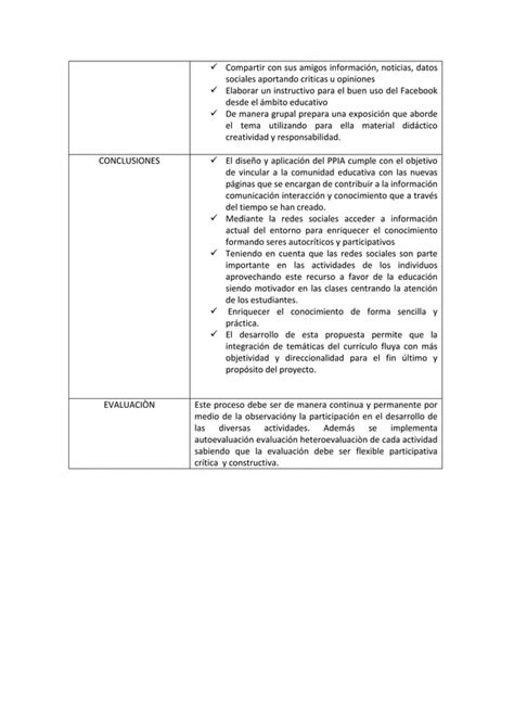 Proyecto Pedagògico Integrador De Areas Pdf