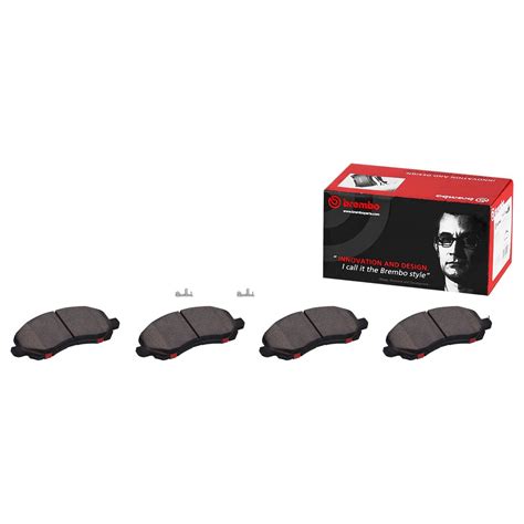 Brembo Front Brake Kit Coated Disc Rotors And Ceramic Pads For Chrysler