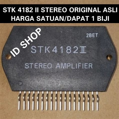 Jual Stk Ii Power Stereo Amplifier Ic Stk Ii Original Asli