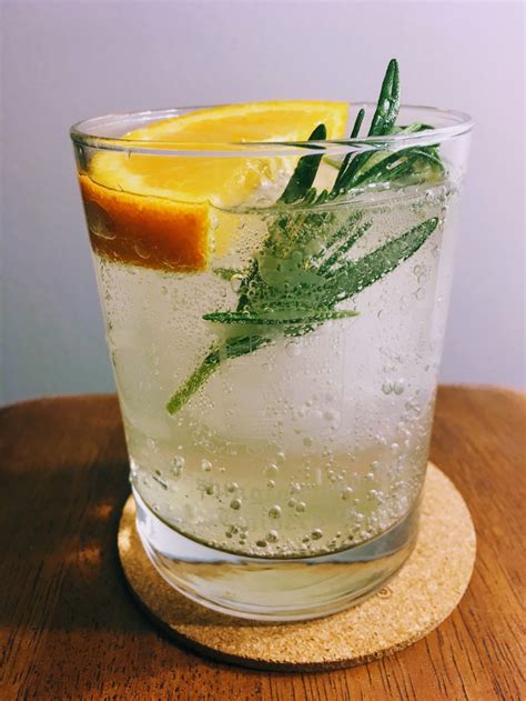 Recipe Idea Rosemary And Orange Gin And Tonic Gin Gin And Dry