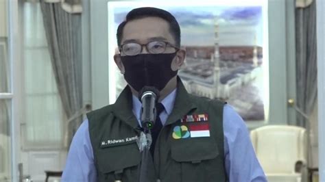 Ridwan Kamil Seluruh Wilayah Di Jawa Barat Akan Terapkan Psbb Mulai