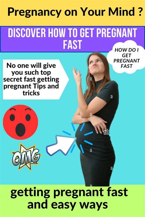 Discover How To Get Pregnant Fast Getting Pregnant Fast And Easy Ways