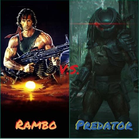 Rambo Vs Predator