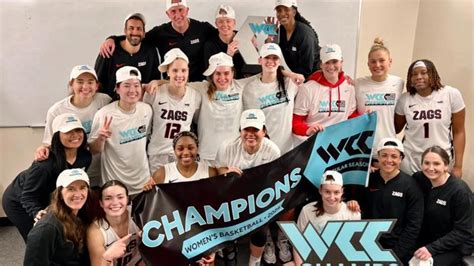 Gonzaga women's basketball clinches WCC regular season title | krem.com