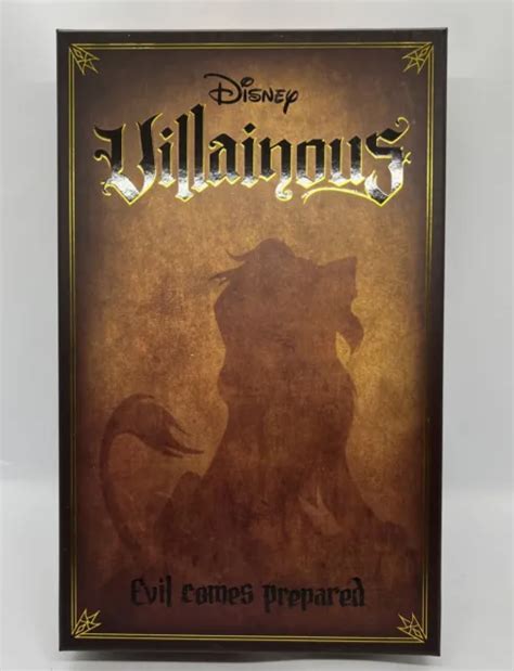 Ravensburger Disney Villainous Evil Comes Prepared Strategy Board