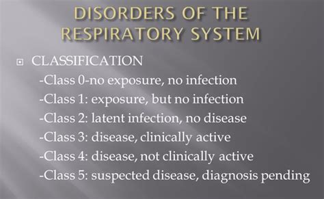 Respiratory Disorders Flashcards Quizlet